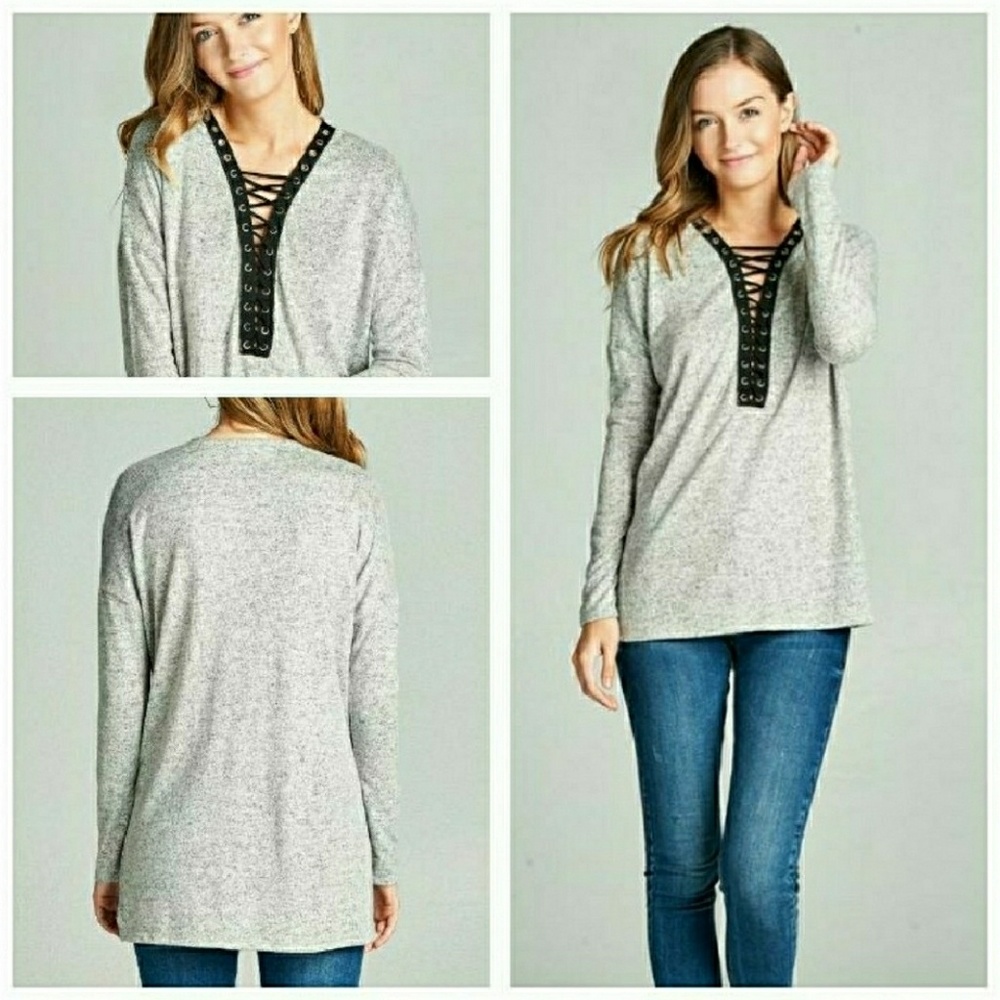 🍬A Casual Sweater with a V-neck!🍬